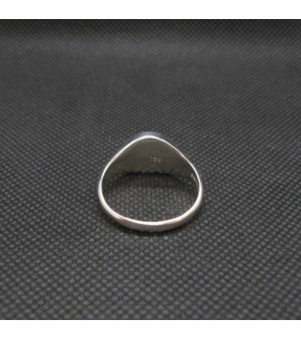 R002129 Genuine Sterling Silver Ring Zodiac Sign Pisces Hallmarked Solid 925 Handmade